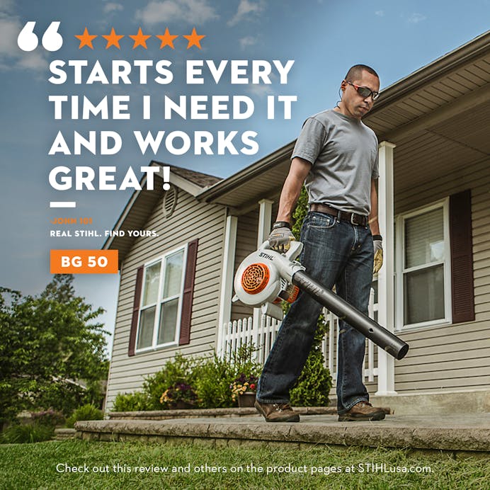 NEW Genuine OEM STIHL BG50 Leaf Blower Plastics Shroud - Foto 2