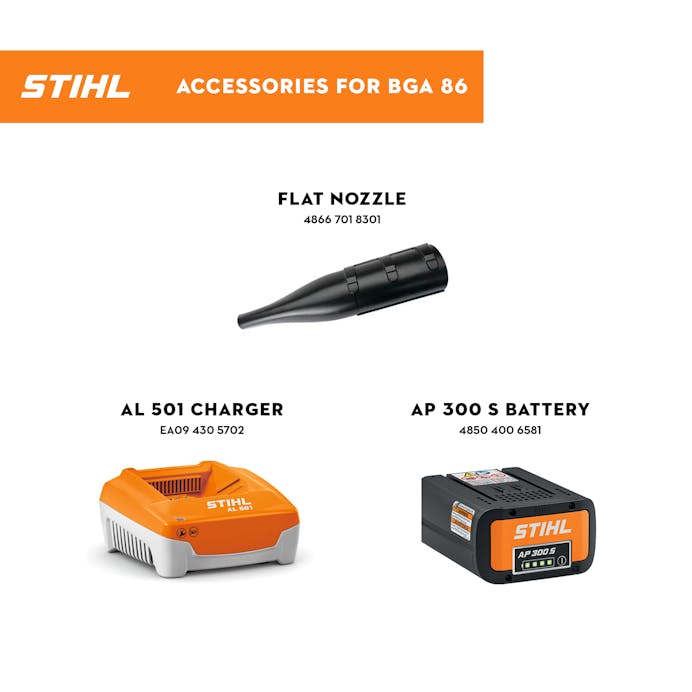 Stihl BGA 86 Battery Blower